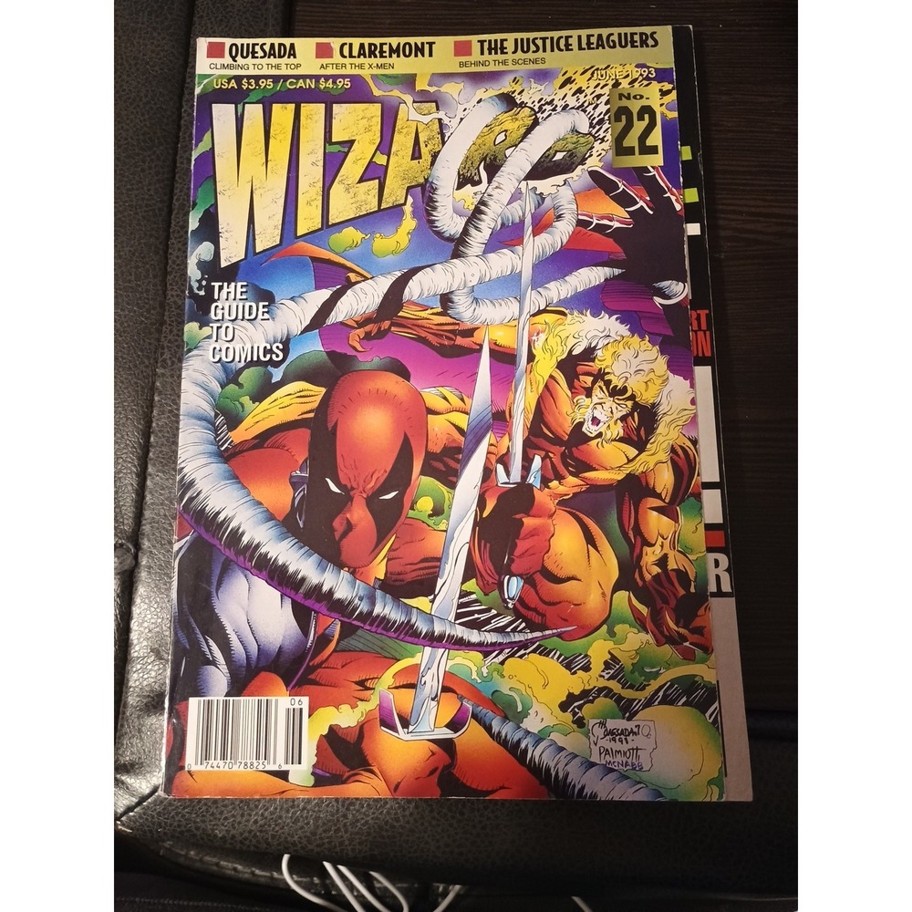 Wizard the Guide to Comics Magazine No 22 June 1993 No Poster‎